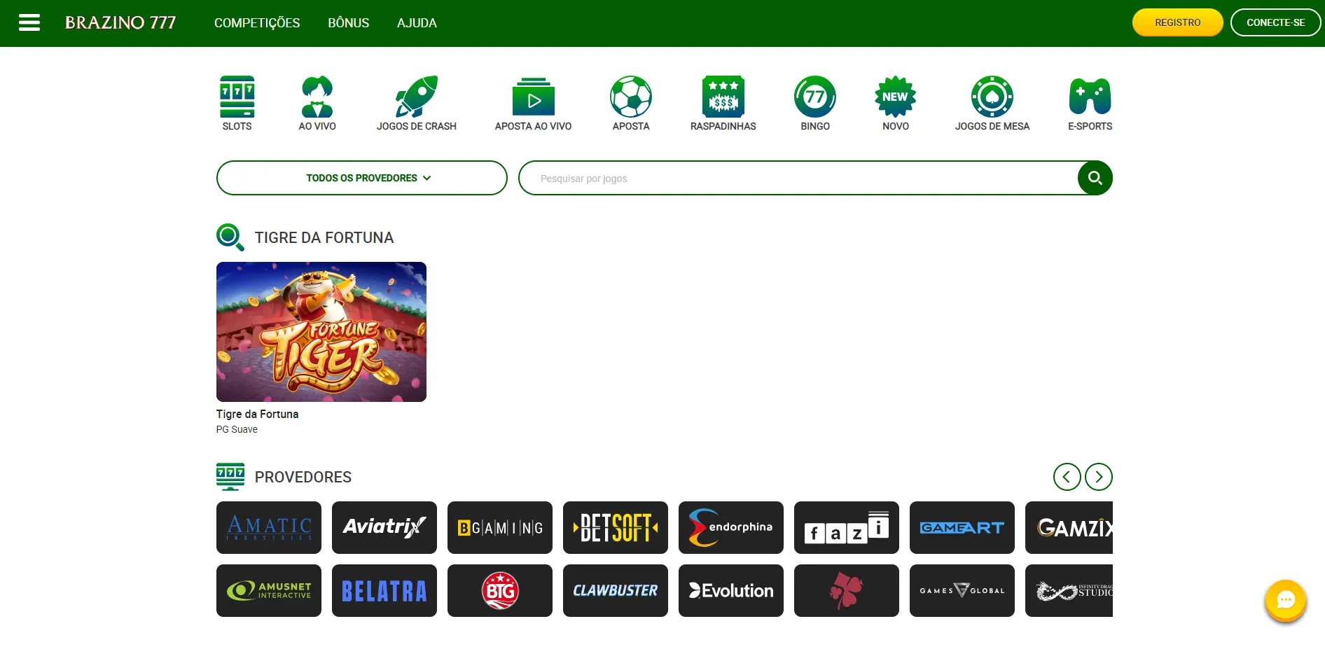 Fortune Tiger demo Brazino 777